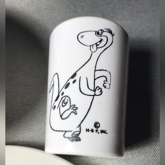 Vintage 60’s Flintstones 3 piece plastic place setting. - Picture 5 of 13